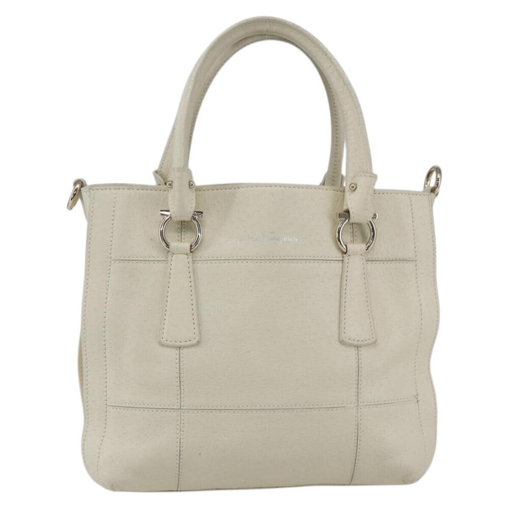 Salvatore Ferragamo Gancini Leather